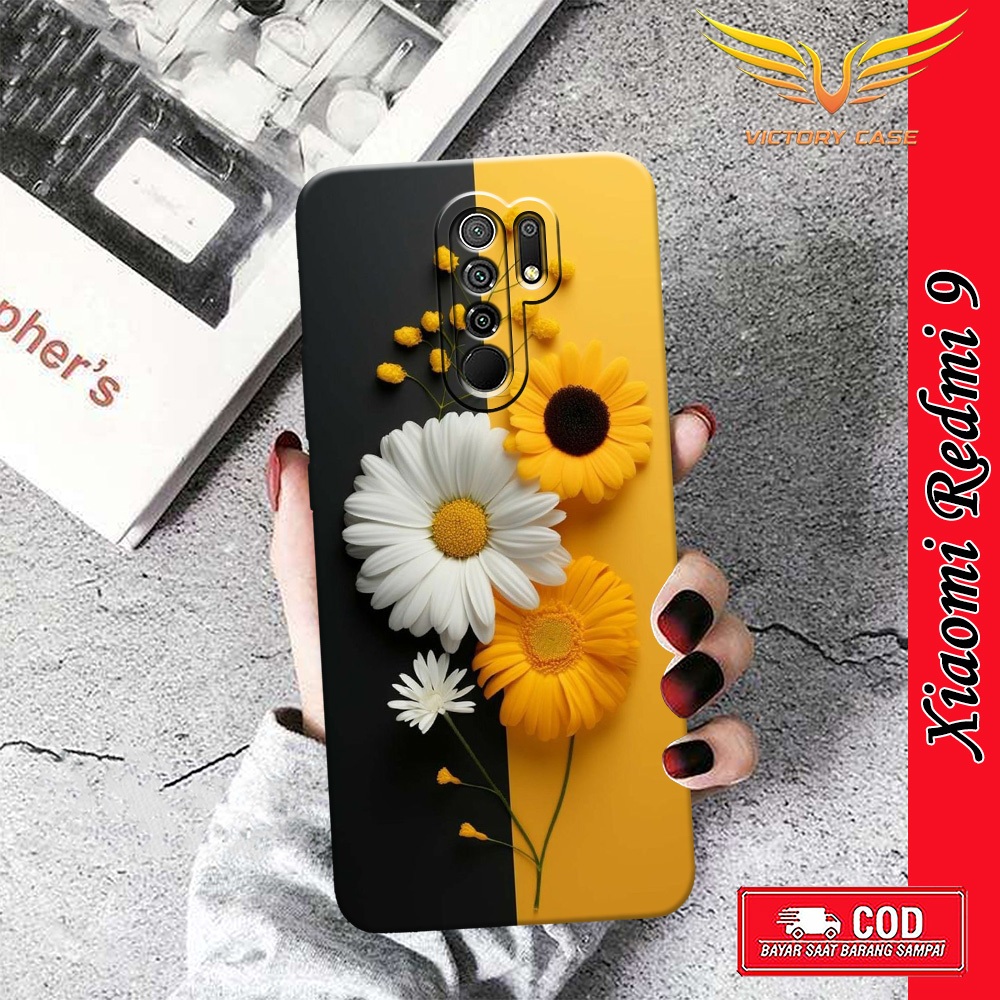 New! Bunga Case - Softcase Xiaomi Redmi 9 Terbaru - Case Hp Xiaomi Redmi 9 - Casing Xiaomi Redmi 9 -