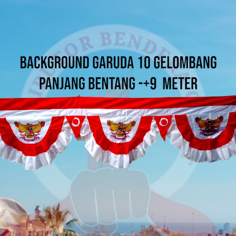 background garuda merah putih/ background merah putih