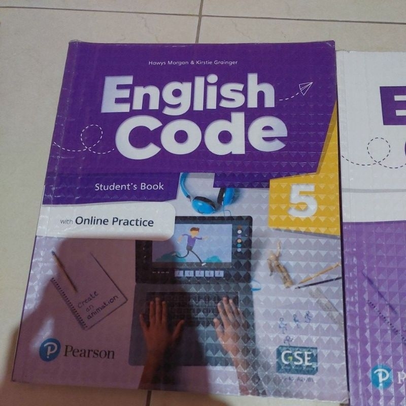

English Code Studentbook dan Workbook Kelas 5 SD (KONDISI SEPERTI BARU) |BACA DESKRIPSI|