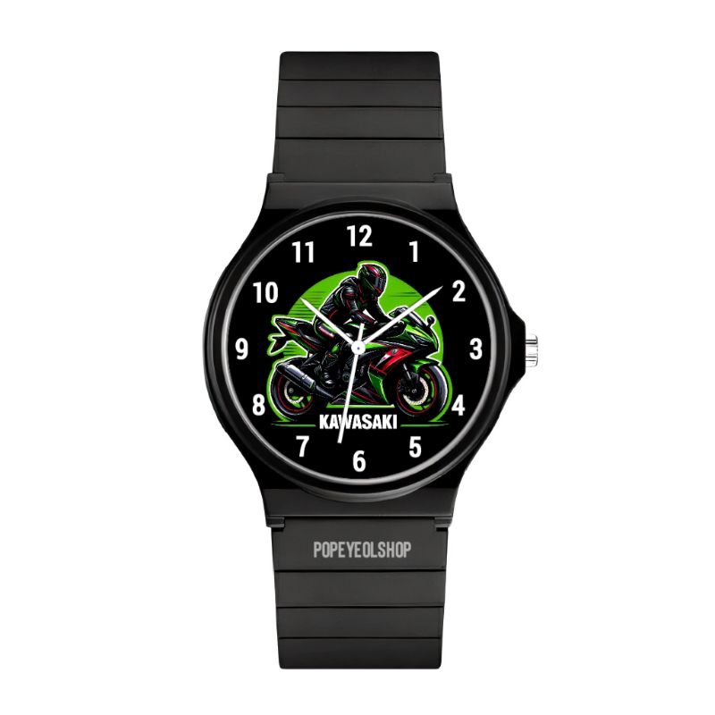 Jam Tangan Anak Gambar Motor Ukuran Kecil