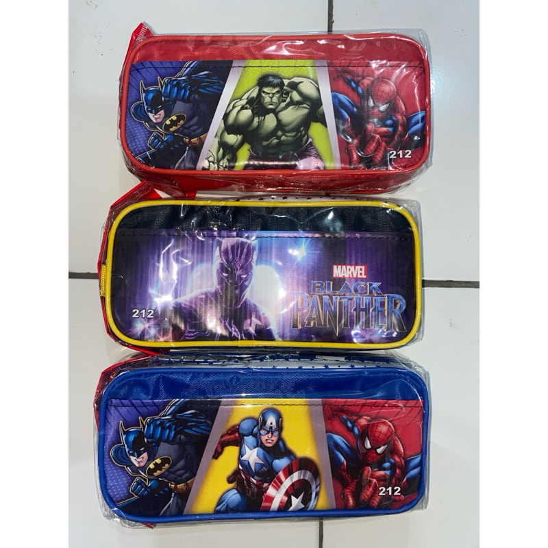 

Tempat pensil kain superhero / dusgrip kain superhero / tempat pensil kain superhero