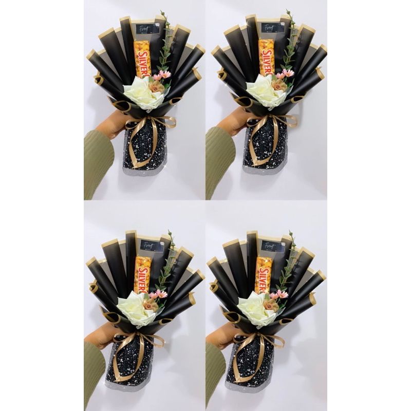 

buket coklat silverqueen/ buket graduation/ buket valentine/ buket murah