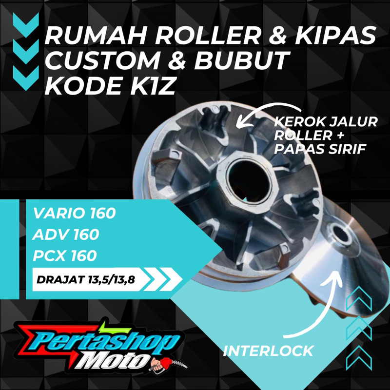 PULLEY RUMAH ROLLER PCX 160, PULLEY RUMAH ROLLER ADV 160, PULLEY RUMAH ROLLER VARIO 160