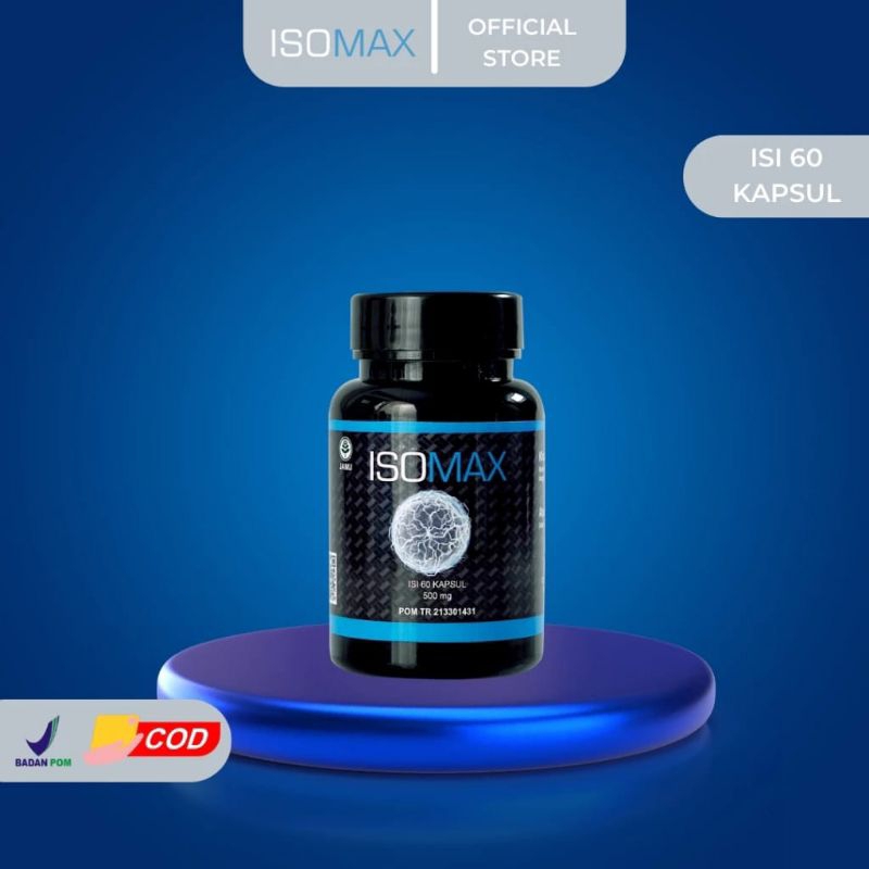 ISOMAX Pembentuk Otot Suplemen Otot Suplemen Gym Suplemen Fitnes Suplemen Fitness Kapsul Gym Sixpack