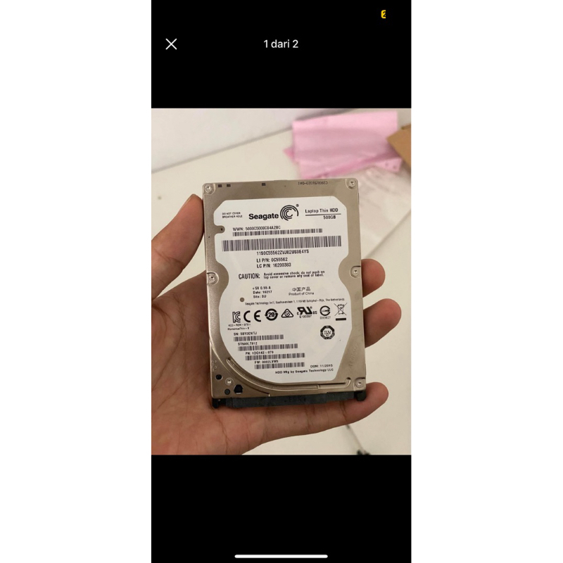 HDD 500gb LAPTOP ORIGINAL COPOTAN LAPTOP