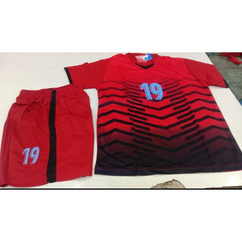 setelan baju bola tim set isi 18