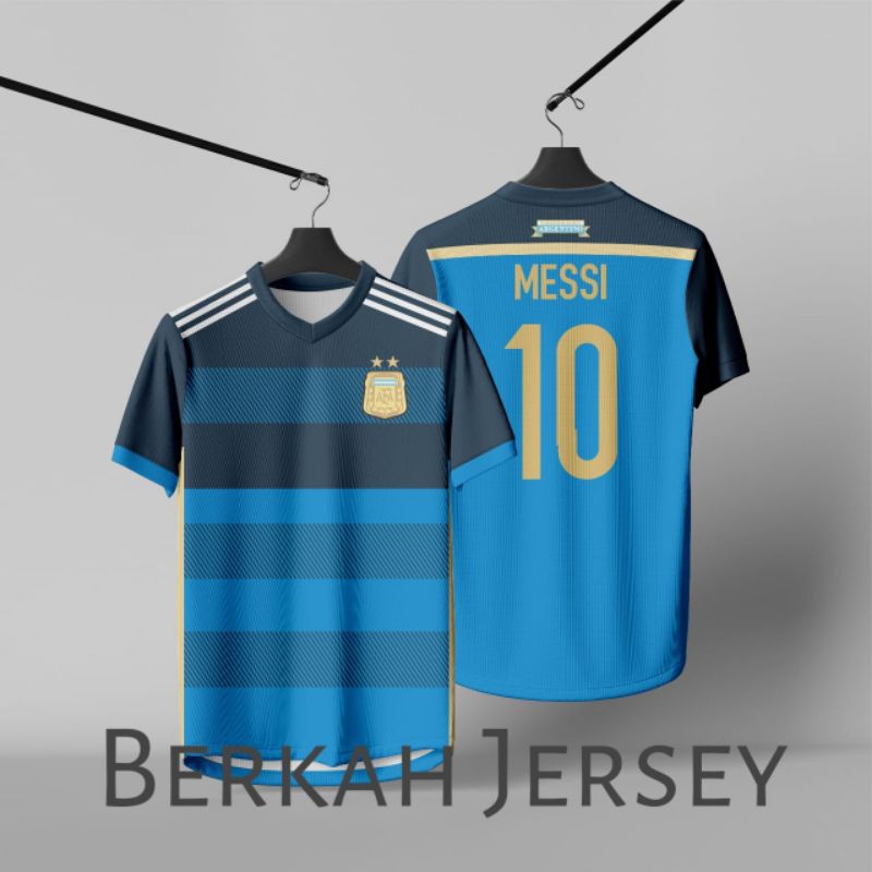 Jersey Argentina Away 2014 Fullprinting