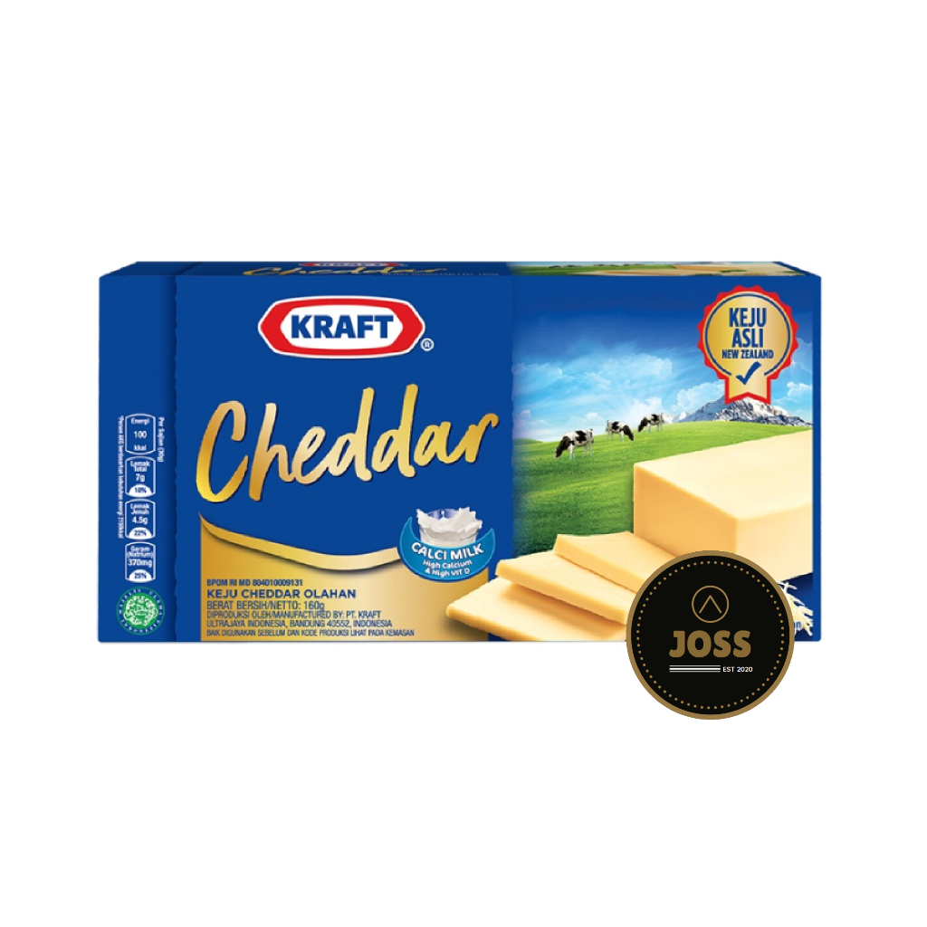 

[KHUSUS INSTAN] KRAFT Keju Cheddar 150gr