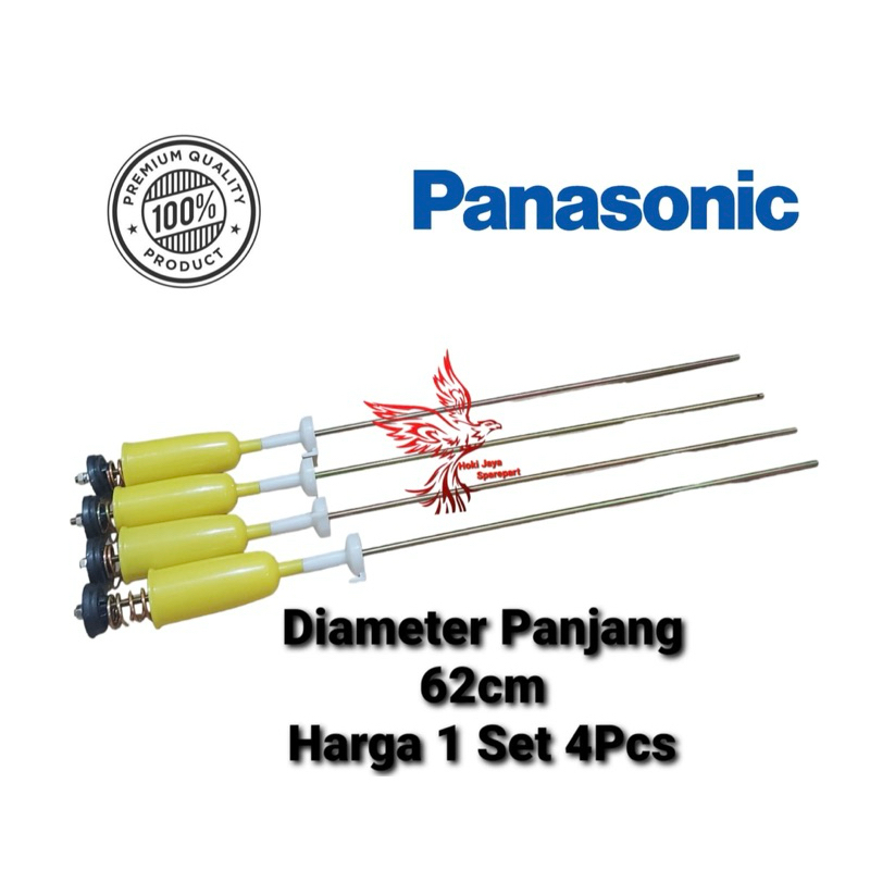 SHOCK BREAKER SUSPENSI PER GANTUNG MESIN CUCI PANASONIC 1 TABUNG / TOP LOADING
