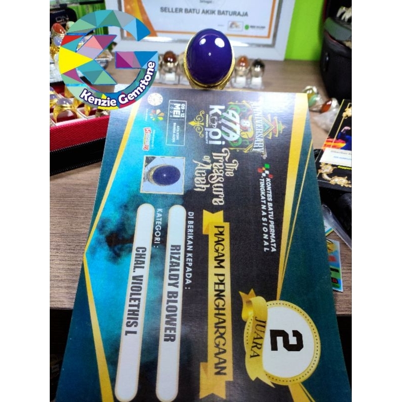 Maskot Tinta Mizone Baturaja Batu Juara Kontes