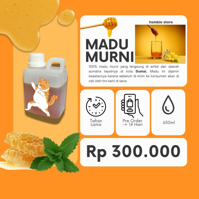 

Madu Murni Asli Sumatra