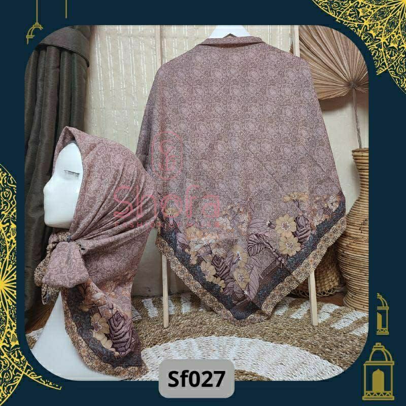 Scarf / hijab / voal / hijab voal / kerudung / segi empat / pashmina / voal motif / hijab instan / h