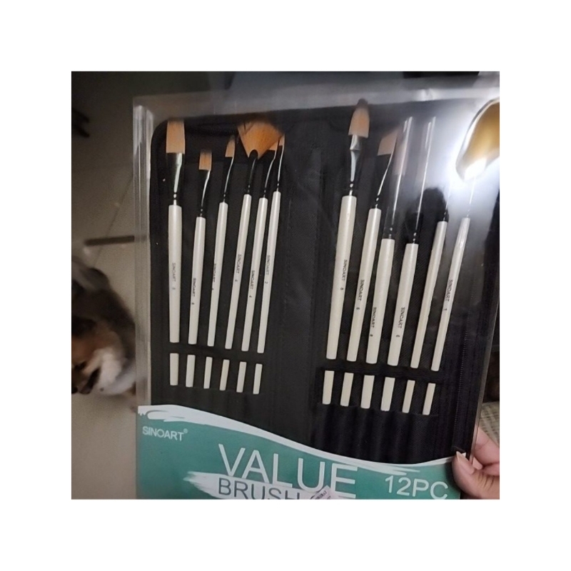 

sinoart value brush set12 pc