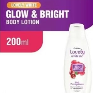 Emeron Lovely White UV Glow & Bright RED POMEGRANATE 200ml