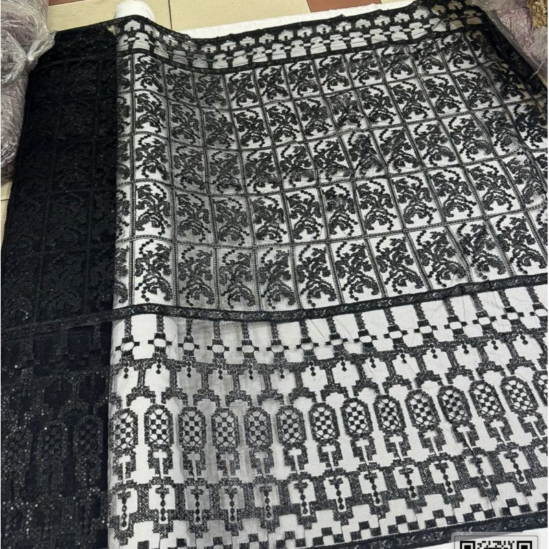 NEWW....Kain Tile Payet Spangel/Tile Payet Bordir/ Bordir Payet