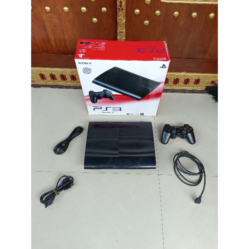 PS3 SUPER SLIM 500GB FULLSET SECOND