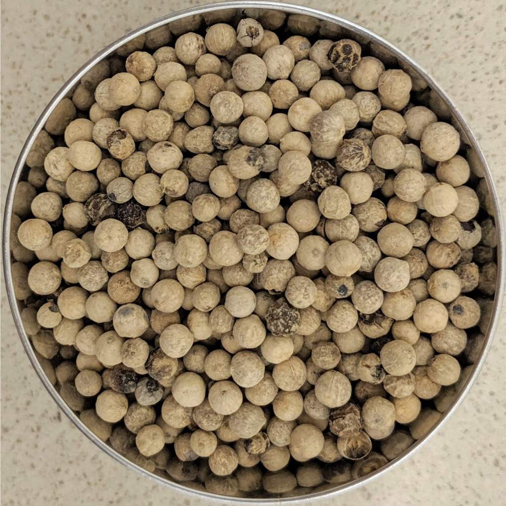

Lada Putih Biji (500 Gram) / Merica Biji / White Peppercorn