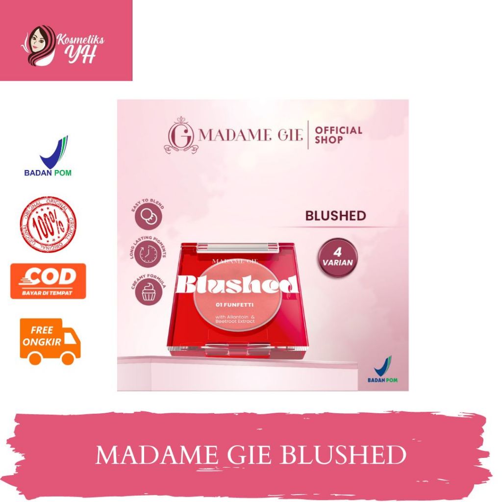 MADAME GIE BLUSH ON ATAU BLUSH ON MADAME GIE DAN MADAM GIE BLUSH ON