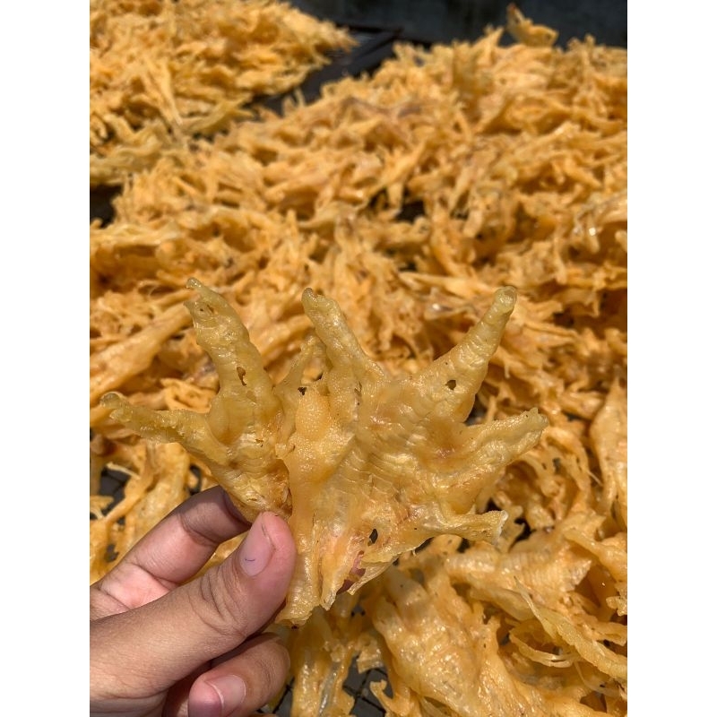 

Kerupuk Ceker Ayam 125 gr