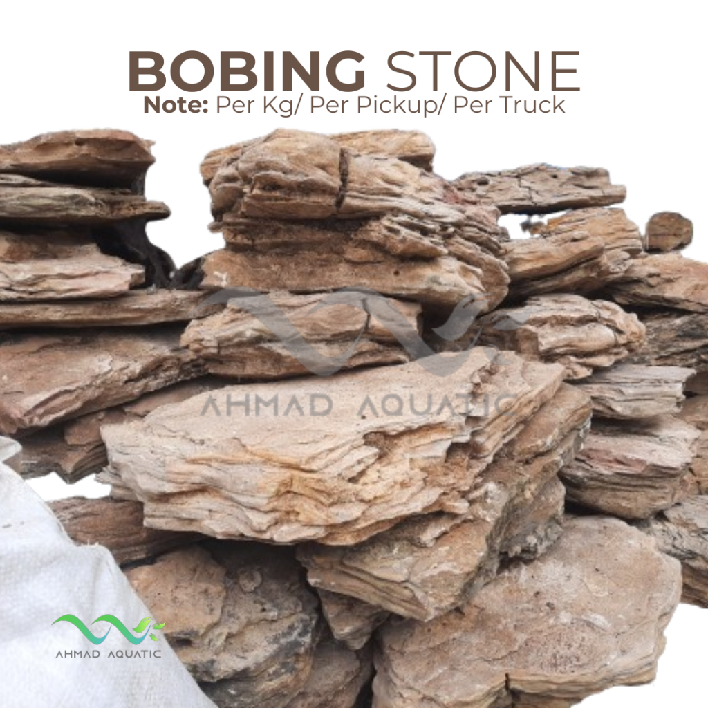 Batu Bobing hiasan Taman, Aviary atau Paludarium