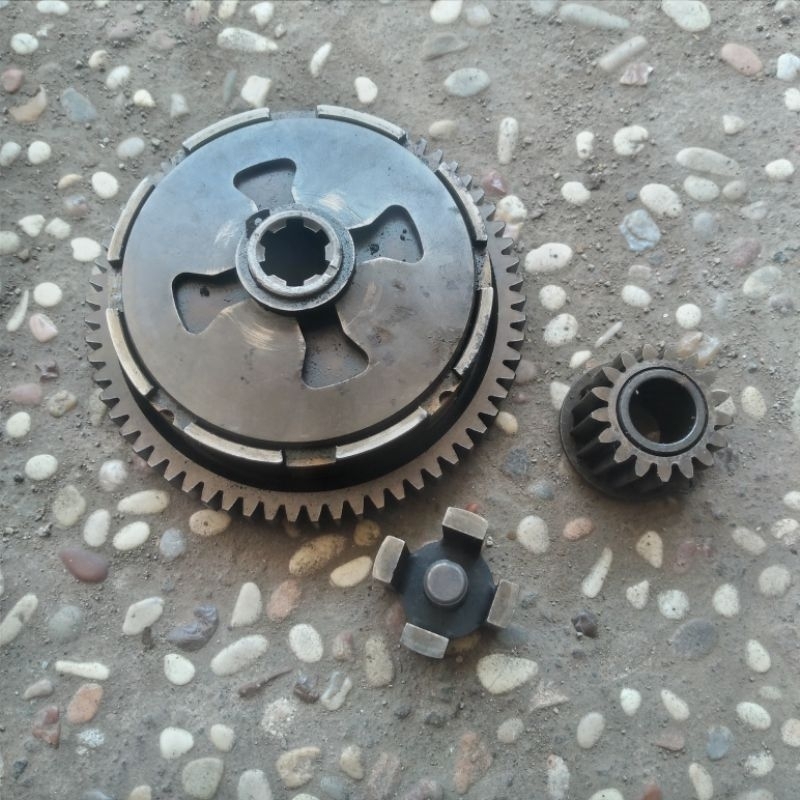 RONSEL HAS HOUSE KAMPAS KOPLING  SHOGUN 110R NEW,, BEKAS COPOTAN MOTOR