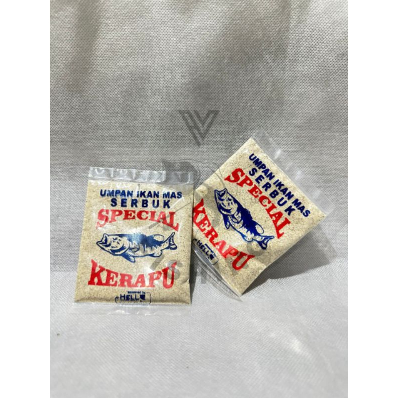 SERBUK SPECIAL KERAPU - SERBUK UMPAN PANCING IKAN MAS