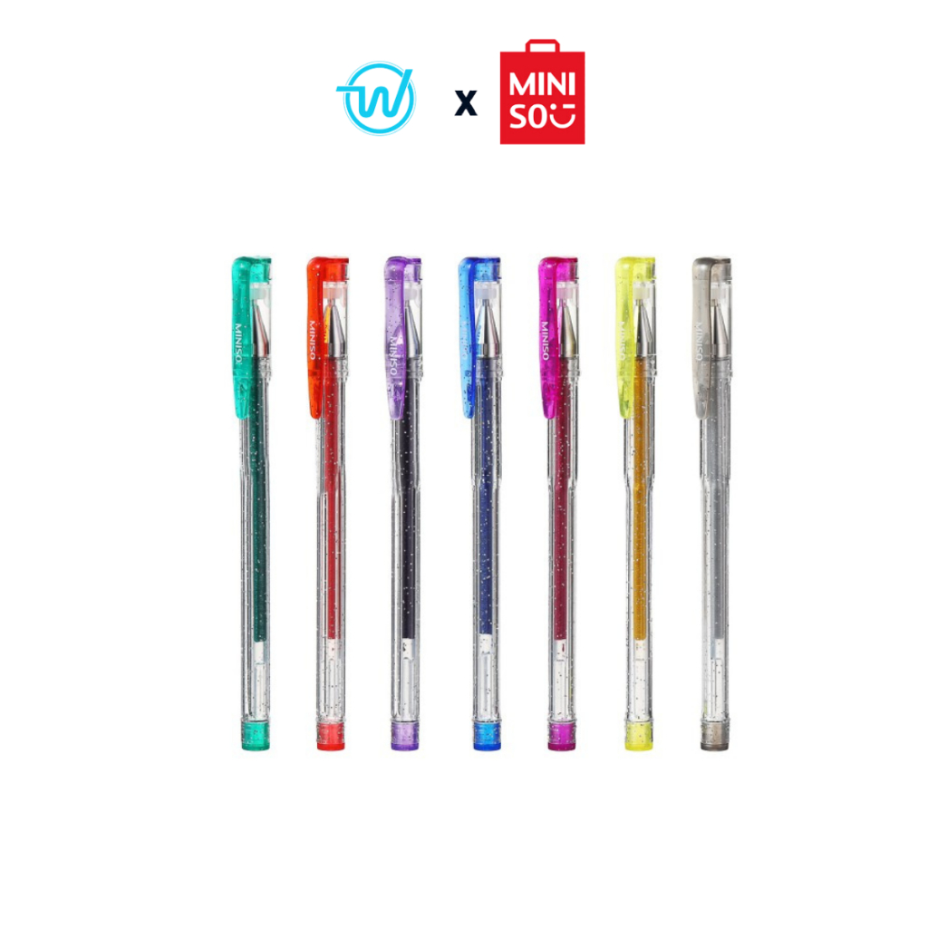 

Miniso Colored Gel Pens (7pcs)