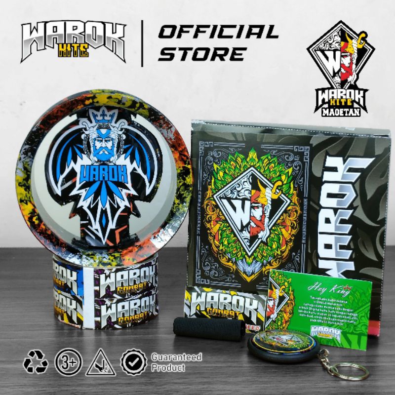 Bladu/Gulungan Layangan Warok PRINCE Series UK 4 Inch Ketebalan Sedang (GRATIS TAMBAH NAMA)(maksimal