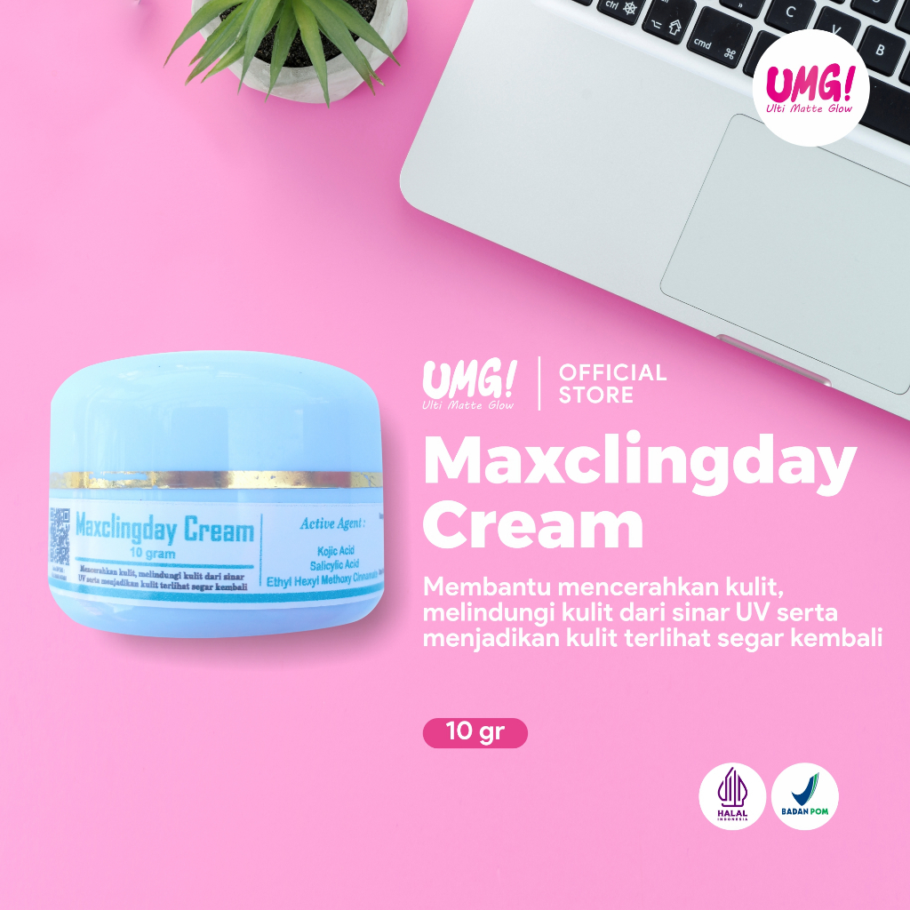 UMG Ulti Matte Glow DAY CREAM MAXCLING CREAM SIANG