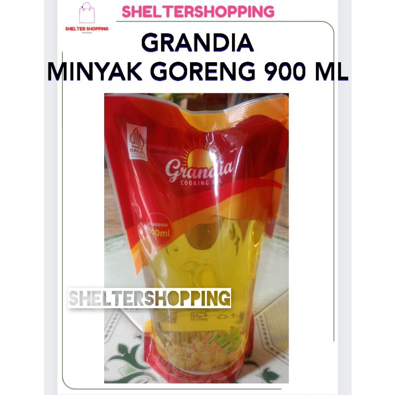 

(INSTANT) GRANDIA Minyak Goreng 900 ml