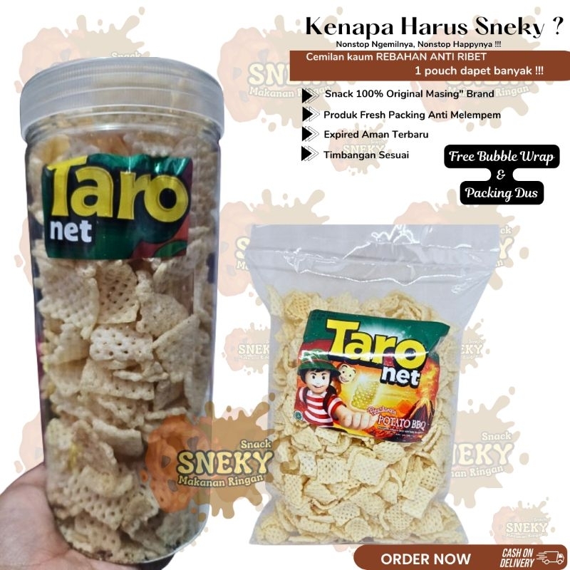 

Taro Net BBQ Snack Kiloan