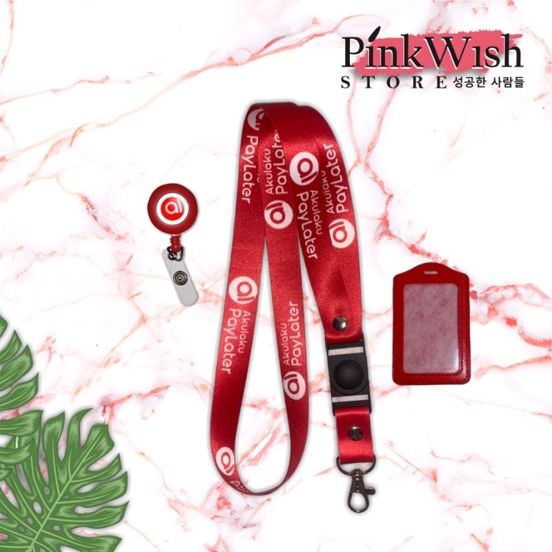 

Tali idcard AKULAKU PAYLATER MERAH / lanyard AKULAKU PAYLATER [READY STOCK] TERMURAH !!! Beli Eceran Rasa Grosir