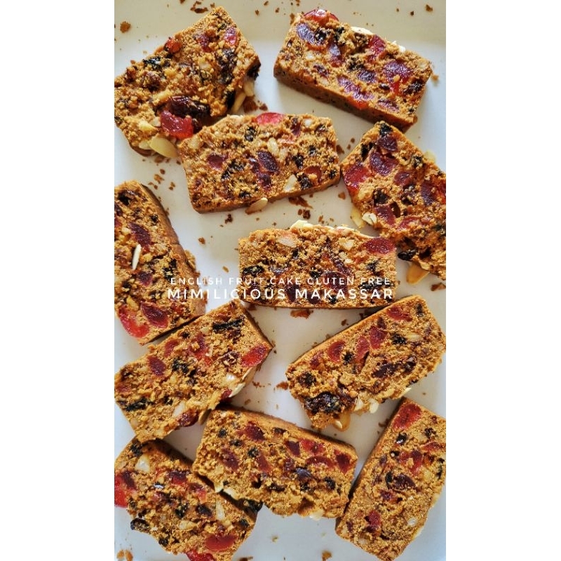 

ENGLISH FRUIT CAKE (GLUTEN FREE)