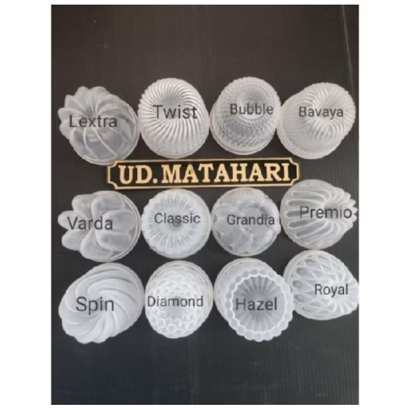 Cetakan Puding Plastik Kecil