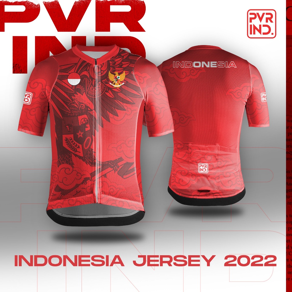 JERSEY ROADBIKE GARUDA INDONESIA SERIES PVRIND | JERSEY | INDONESIA | RB | SELI | UNISEX