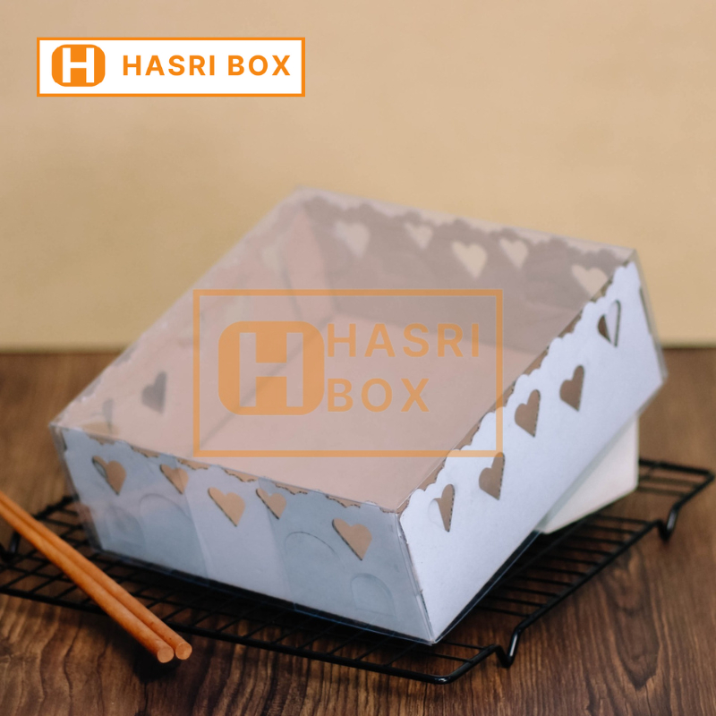 

( 10pcs ) Dus Lapis Legit Kotak Kue Pudding Box 20x20x7cm Kardus Packaging Makanan