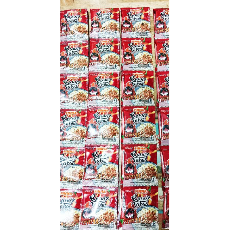 

FINNA BUBUK CABE TABUR LEVEL15/6gr x 12pcRAWIT TABUR CABE BUBUK PEDAS