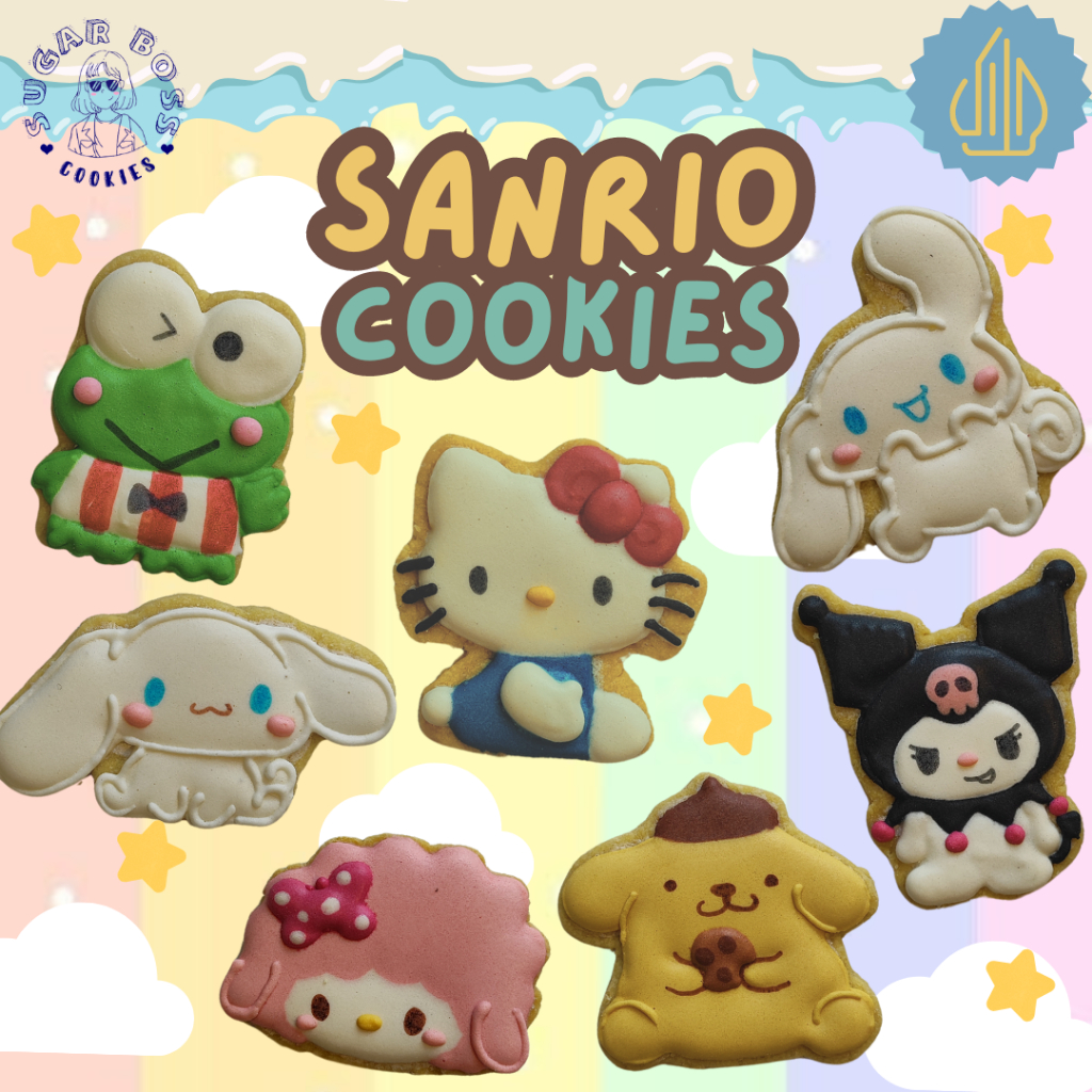 

COOKIES KARAKTER SANRIO/cookies sanrio/sanrio/kue hias sanrio