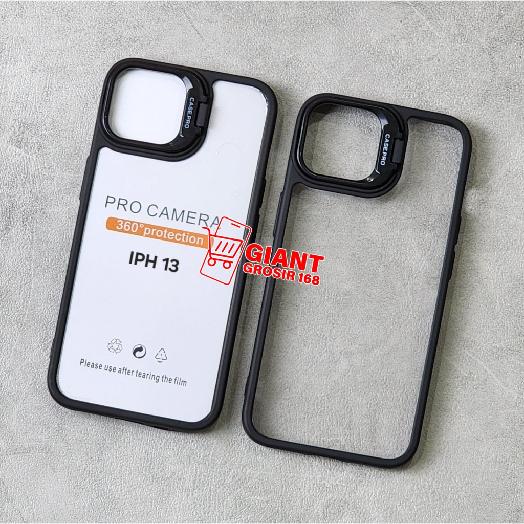 Transparent Bumper Shockproof Case iPhone 13 iPhone 13 Pro iPhone 13 Pro Max Camera Protection Ring 