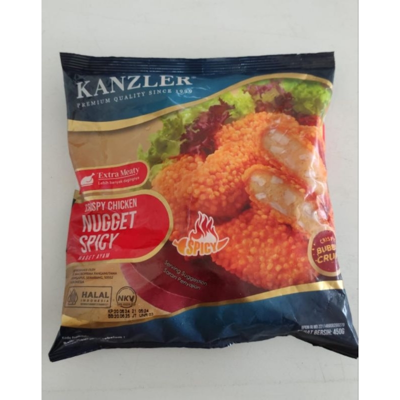 

Nugget Kanzler crispy spicy 450gr