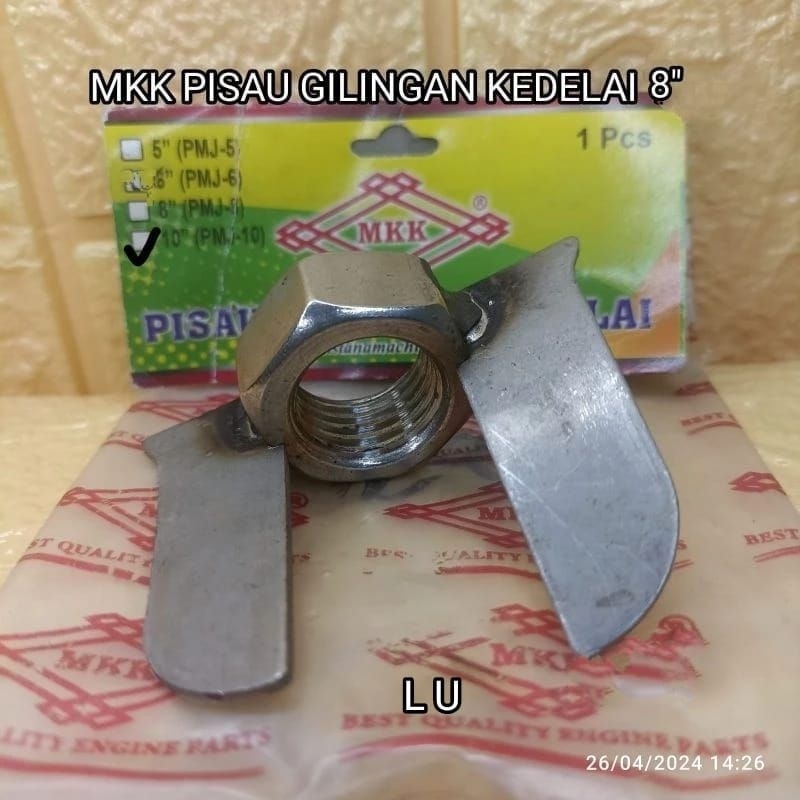 PISAU GILINGAN KEDELAI 8 INCH MKK PMJ-8