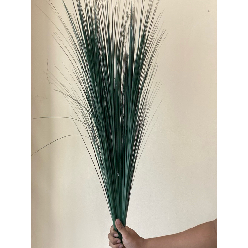 Rumput kucai palsu plastik artificial imitasi dekorasi