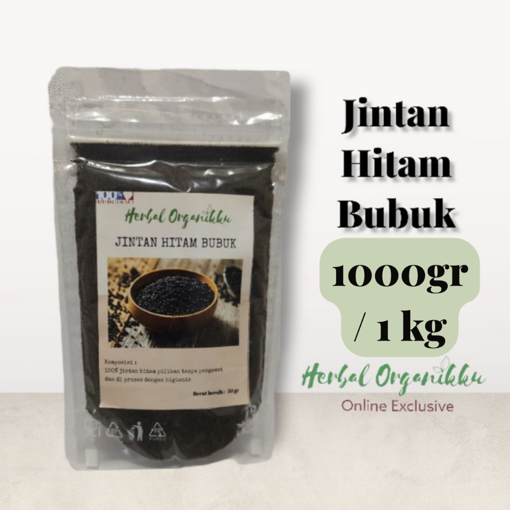 

Jinten Hitam Bubuk 500 & 1000(1kg) / Habbatussauda