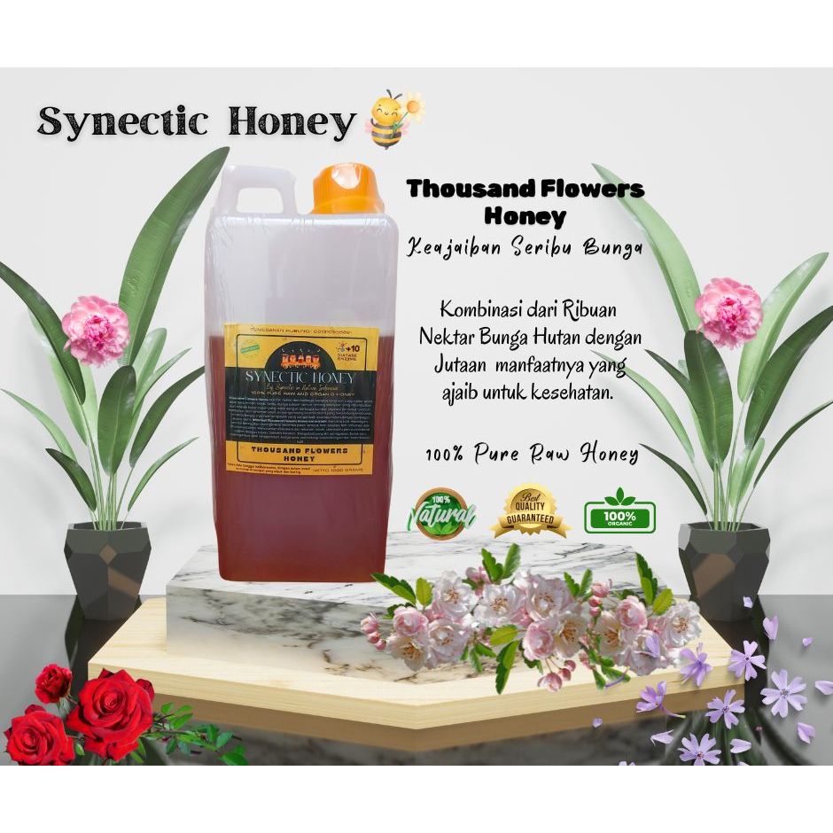 

Synectic Honey (100% Pure Raw Honey), Madu 100% asli murni by Sweet in Benefit