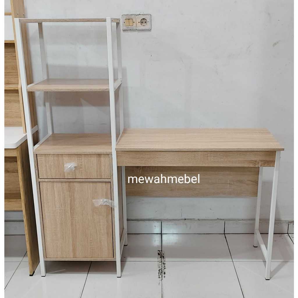 Meja kerja besi ukuran 120cm / meja belajar besi / meja serbaguna / meja kasir rangka besi / meja ke