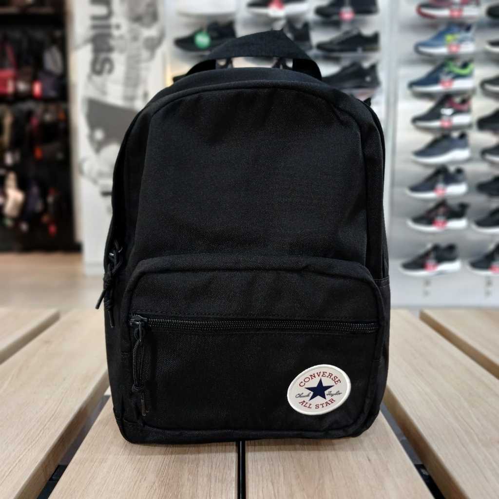 Tas Mini Ransel - CONVERSE Unisex Go Lo Backpack - BLACK [CONBP2053801] - Original