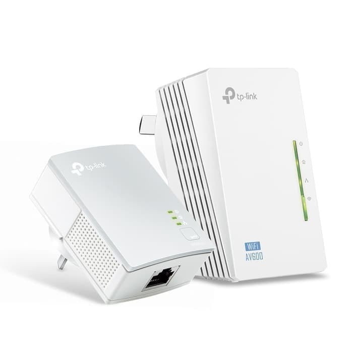 WIFI EXTENDER TERBAIK TPLINK TL-WPA4220 KIT 300MBPS EXTENDER POWERLINE