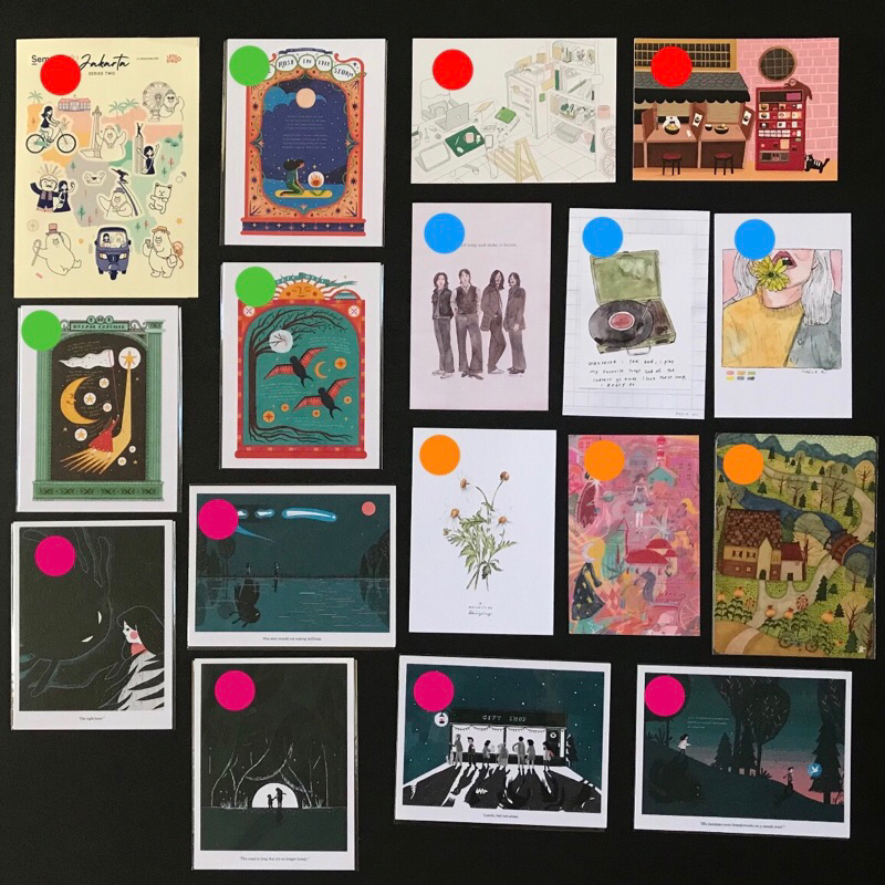 

Postcard / Artprint Various Local Artist
