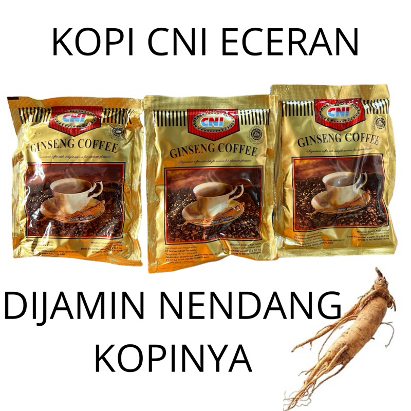 

KOPI CNI ECERAN - COFFEE CNI 20 GR