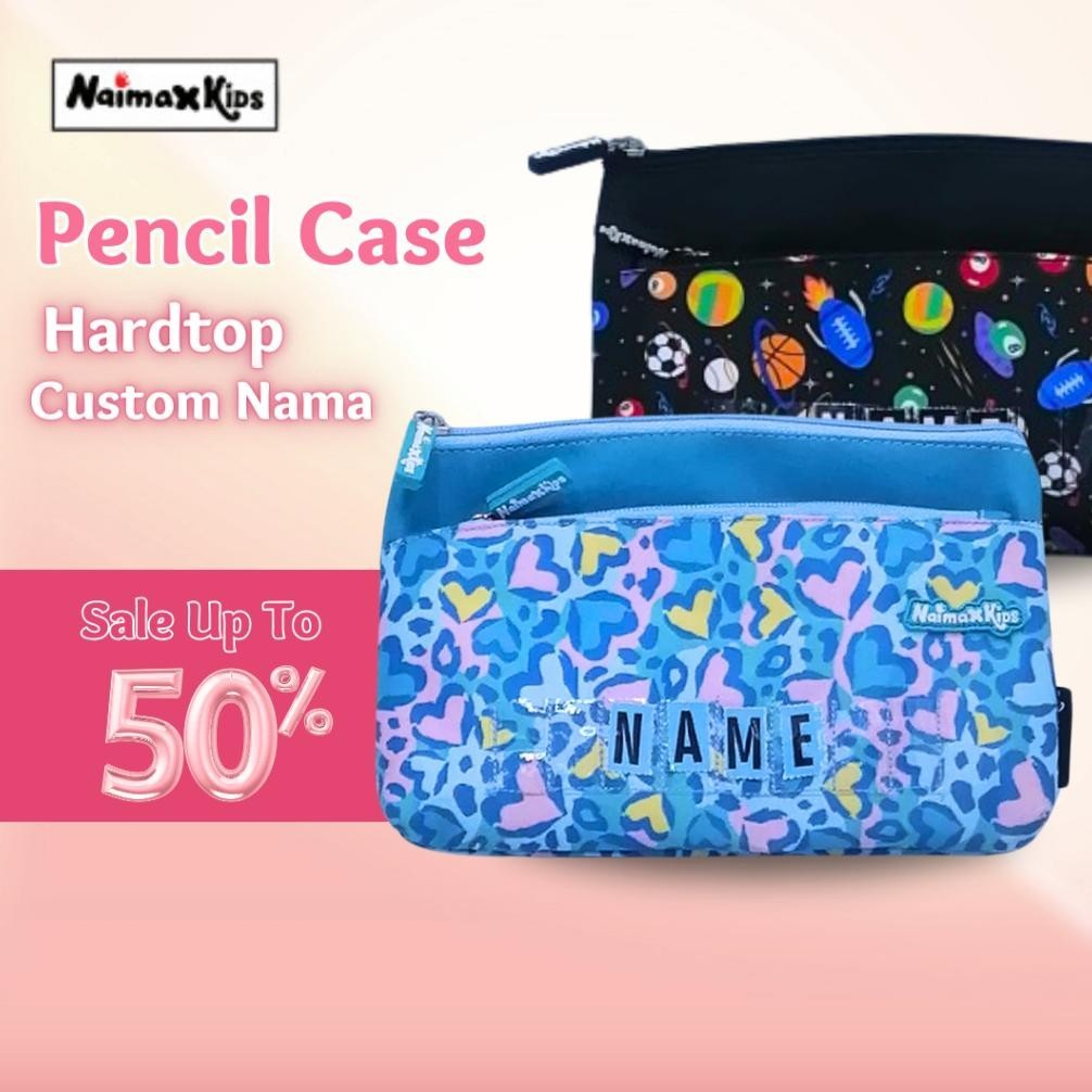 

Diskon Pencil Case Custom Nama | Naimax Kids Pencil Case Kain / Hardtop Gratis Ongkir